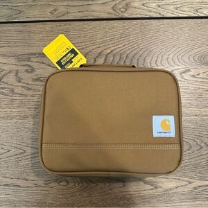 Carhartt Insulated 4-Can Lunch Cooler Tan, 10"X7.5"X4"  NEW